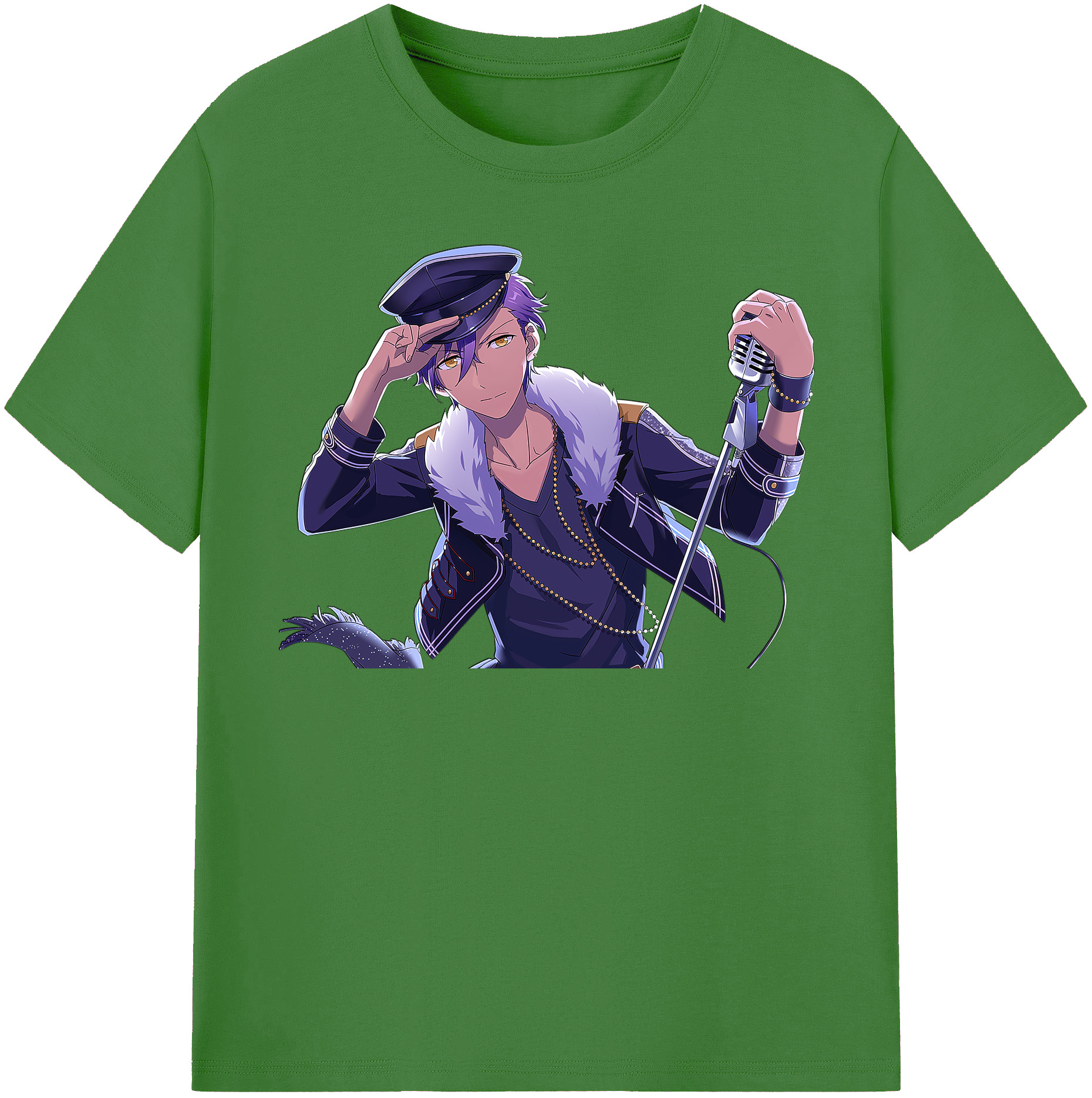 （画像用） あんさんぶるスターズ! Ensemble Stars レディースカジュアルプリントTシャツ（綿100％）